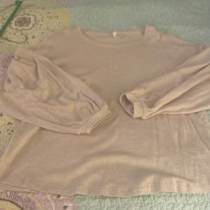 Boutique Wishlist long sleeve top balloon sleeve